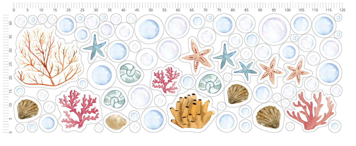 Under the sea Wall Sticker