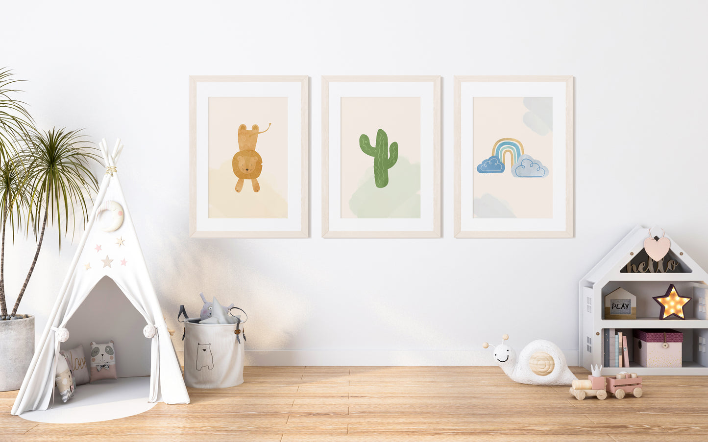 Panda and his friends Poster