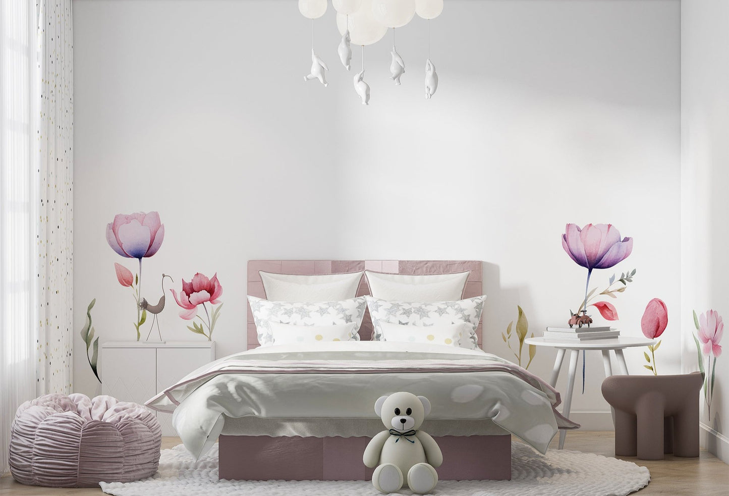 Flower Garden Wall Sticker