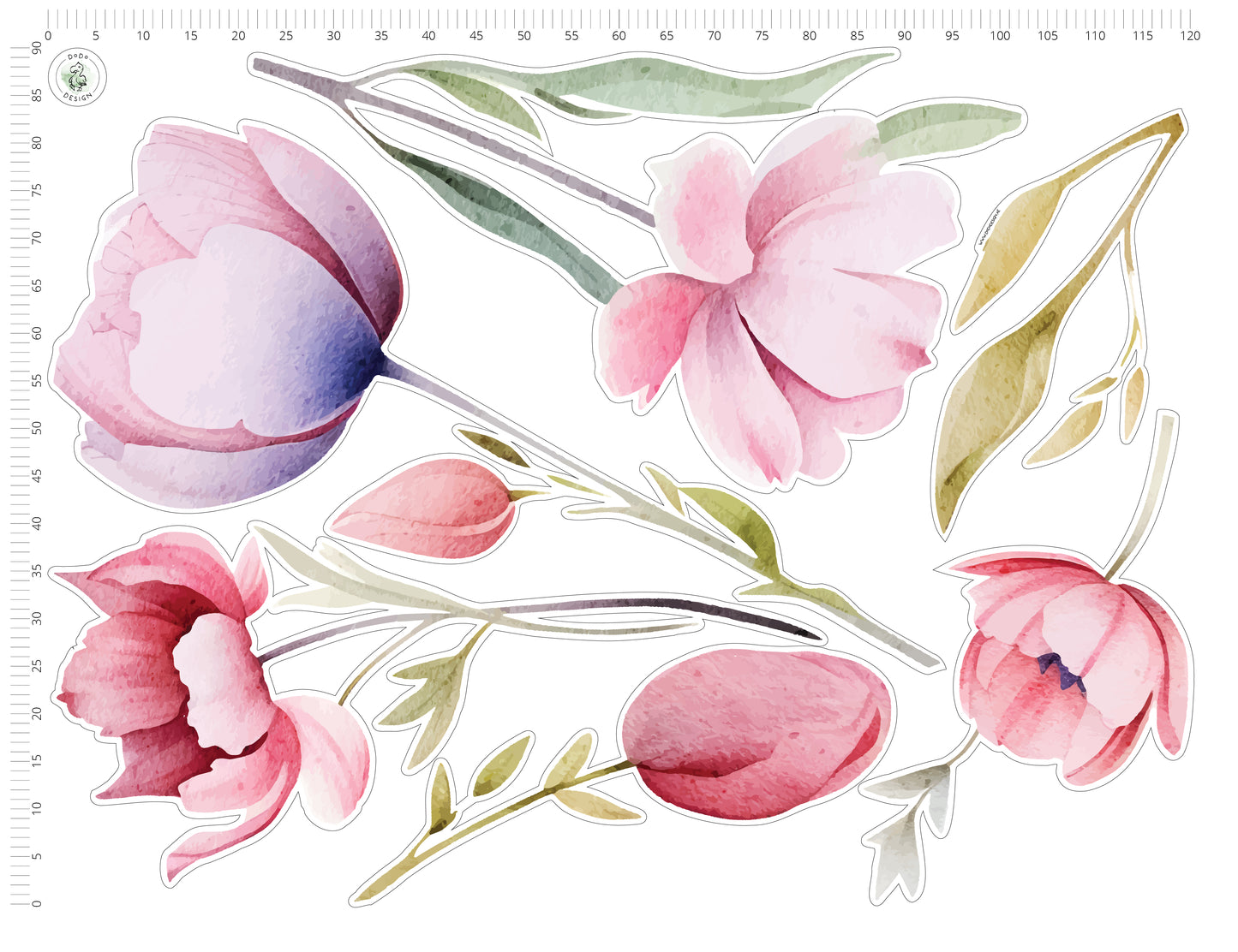 Flower Garden Wall Sticker