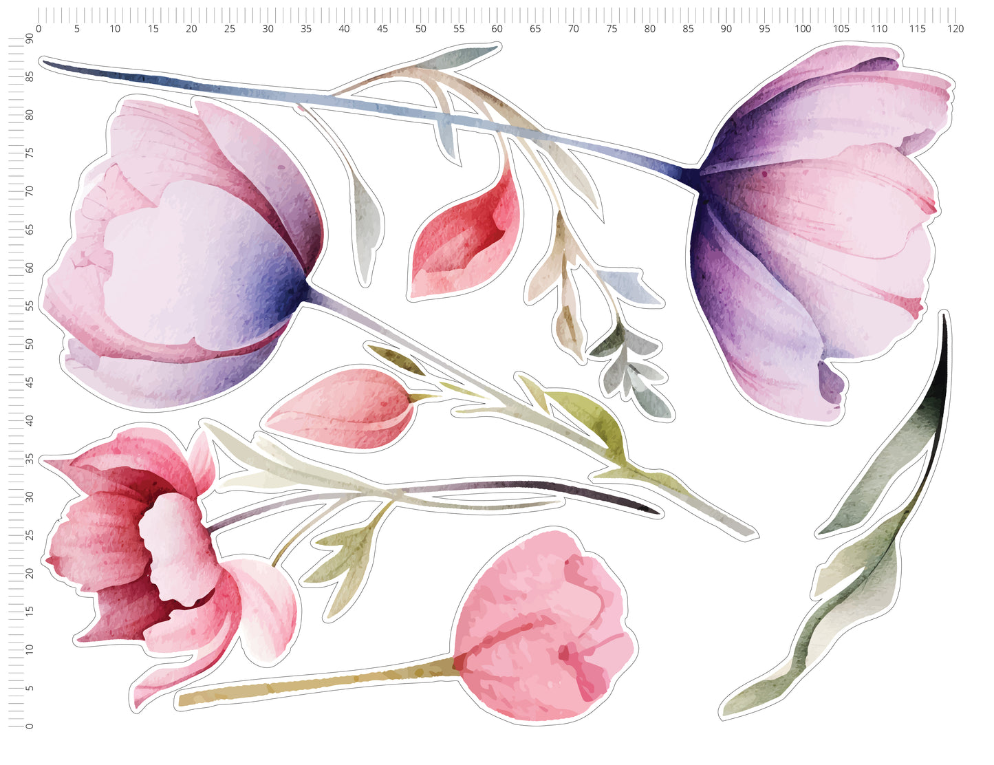 Flower Garden Wall Sticker