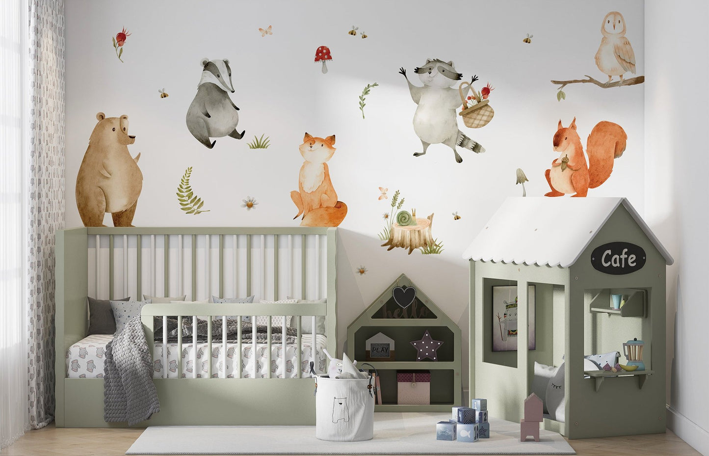 Forest Animals Wall Sticker