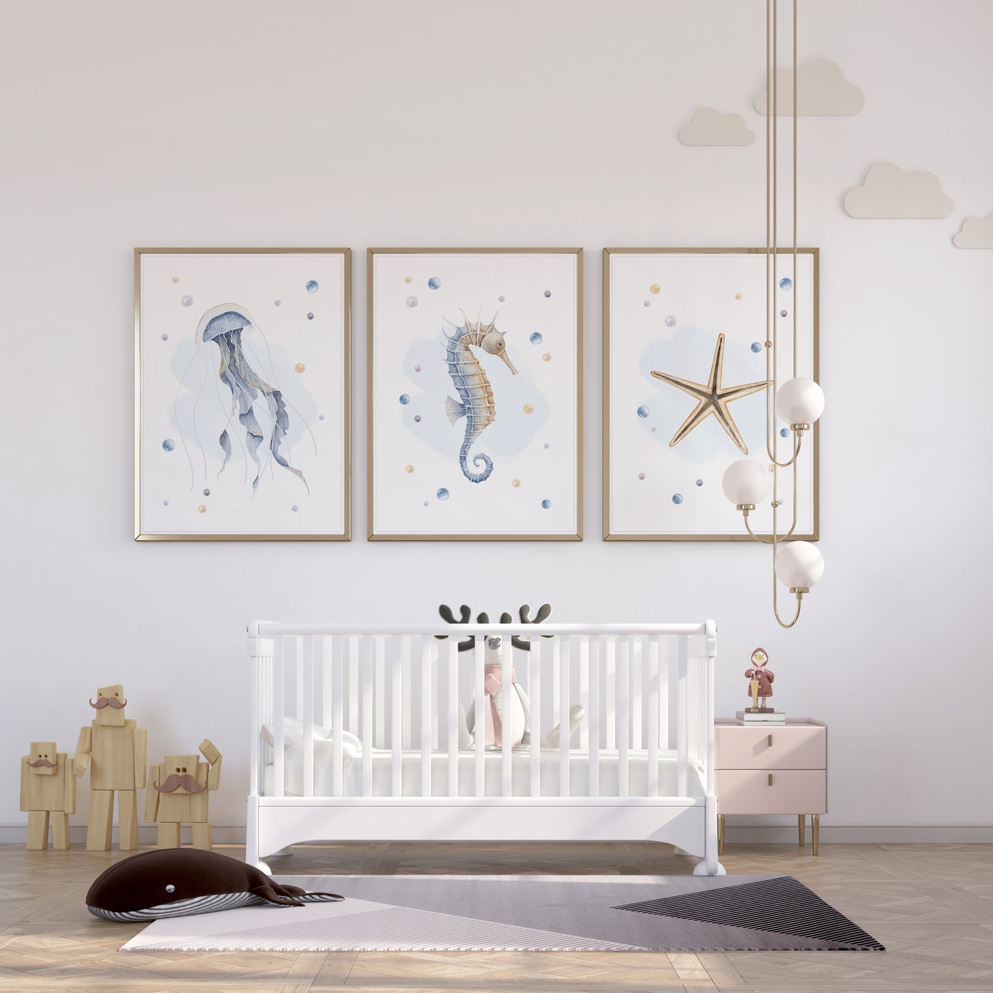 Ocean Animals Poster