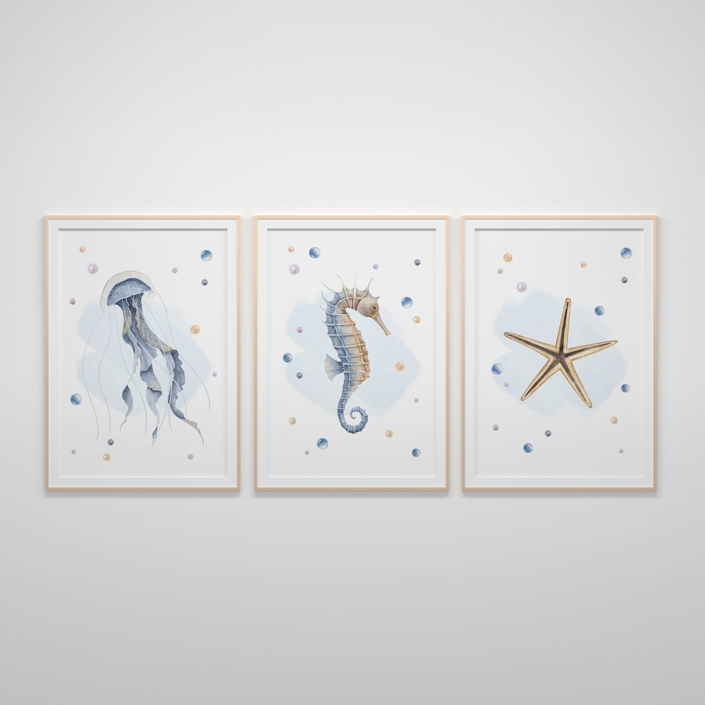 Ocean Animals Poster