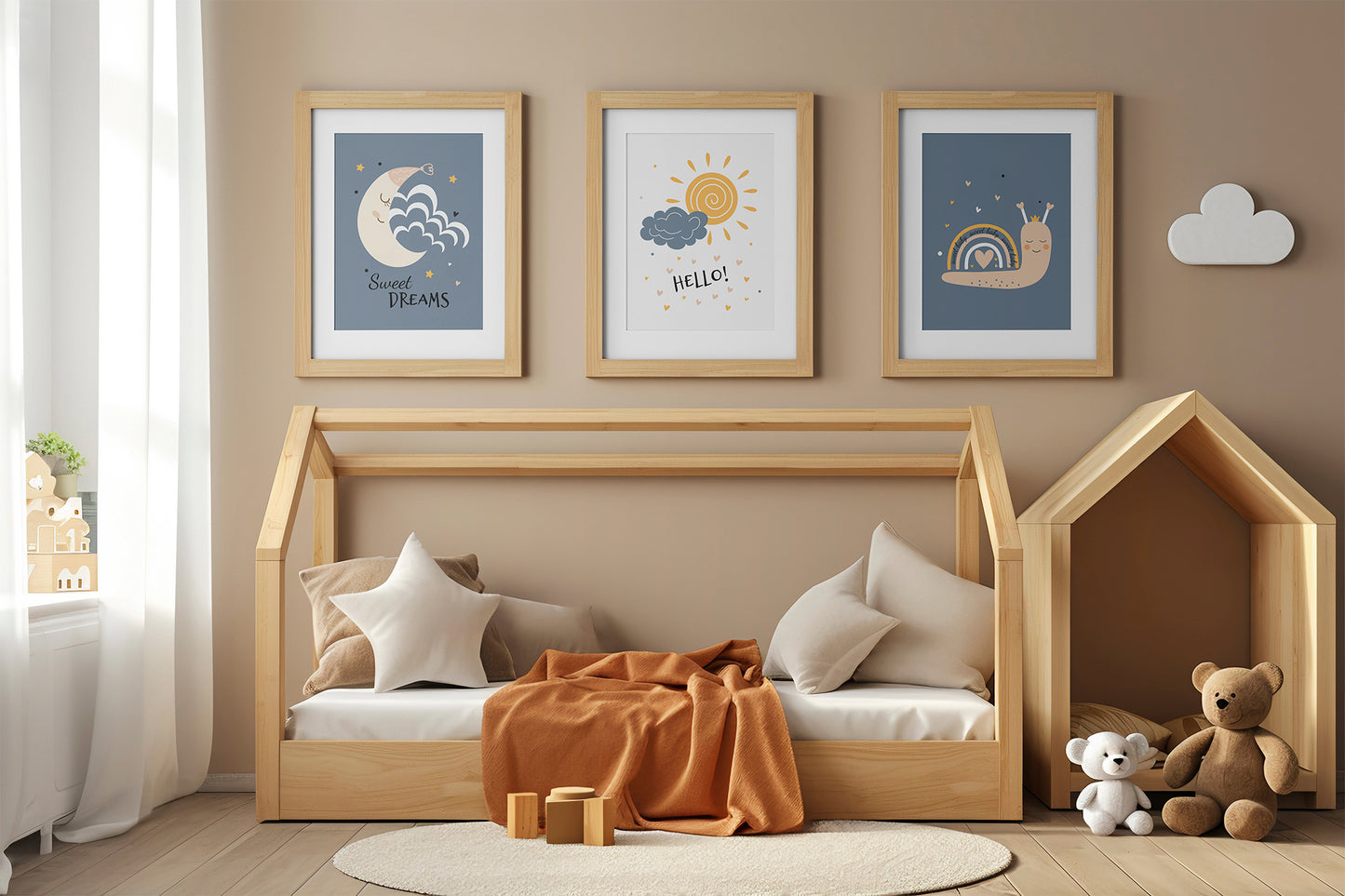 Boho Dots Poster