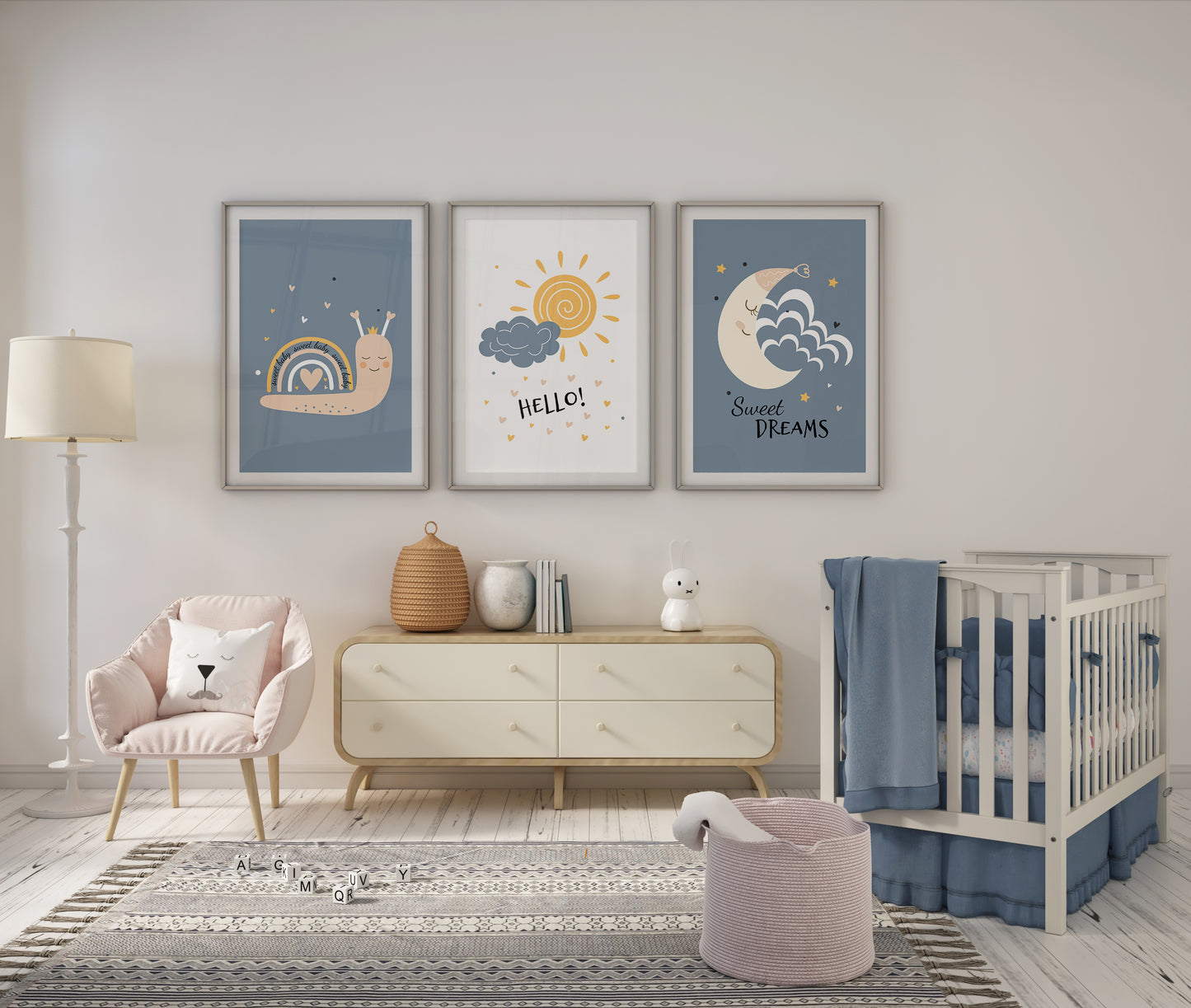 Boho Dots Poster