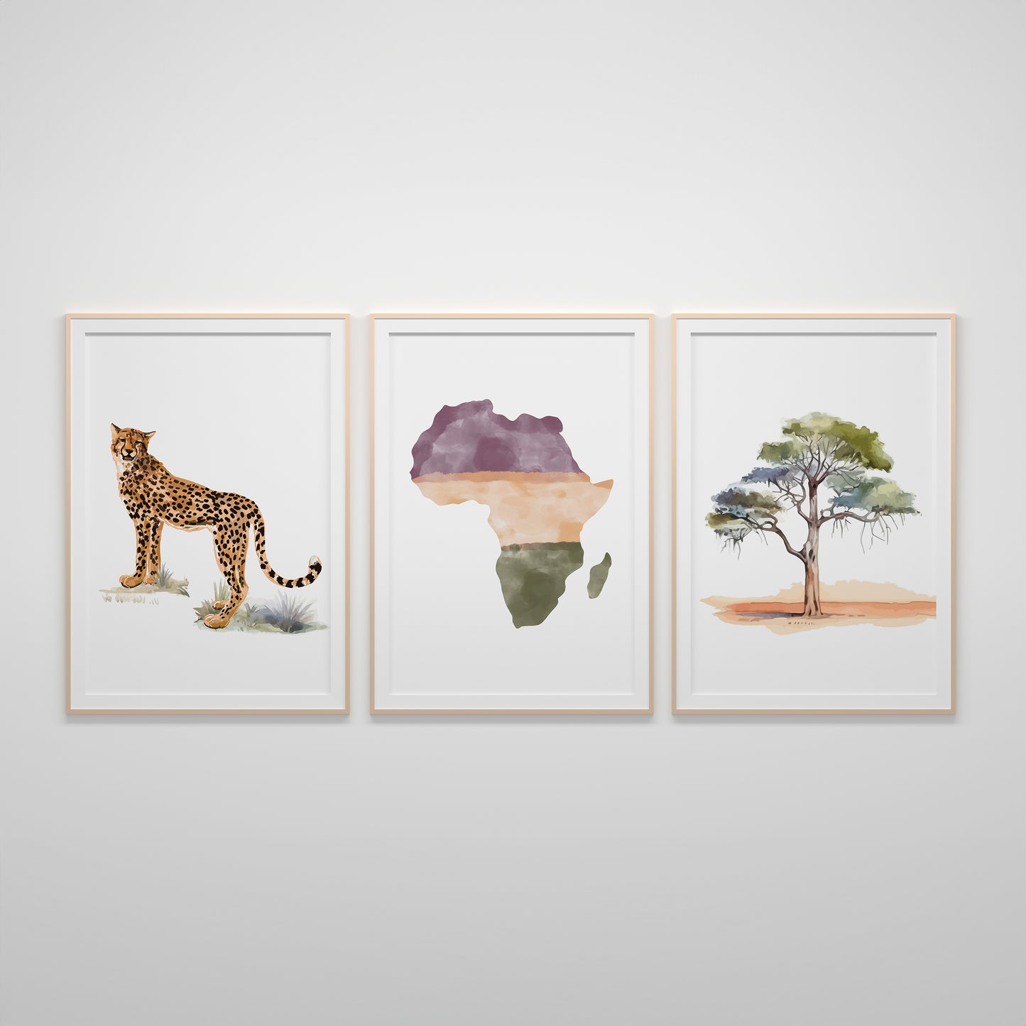 Wild Savannah Poster