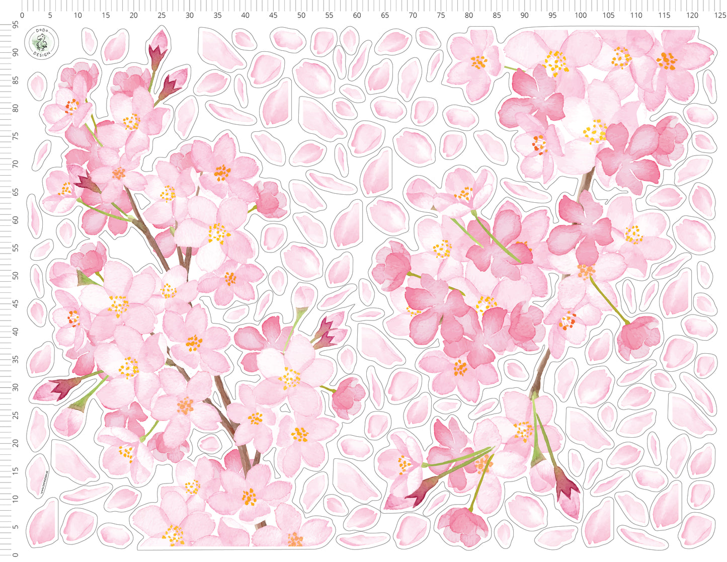 Cherry Blossom Wall Sticker