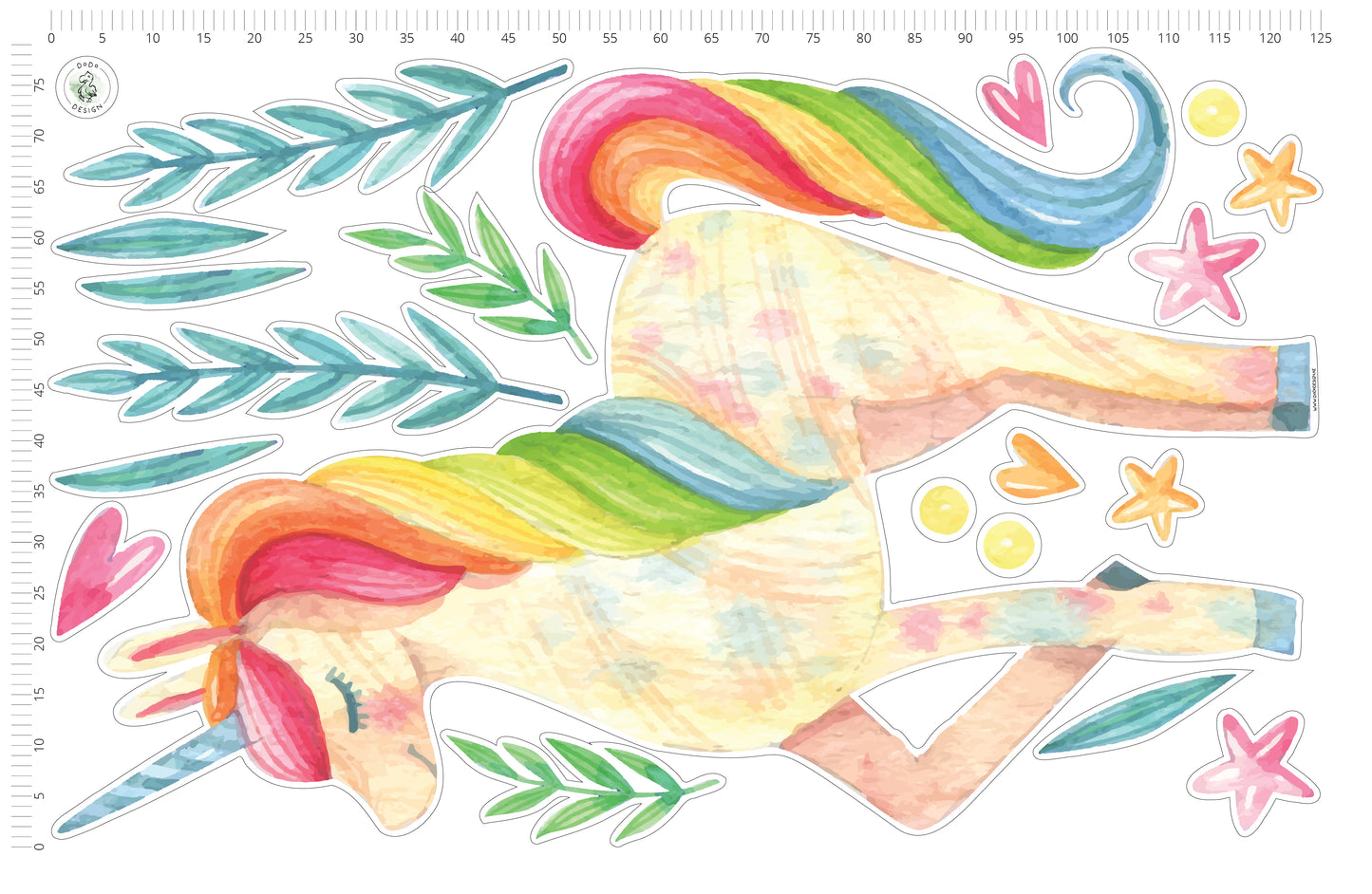 Magical Unicorn Wall Sticker