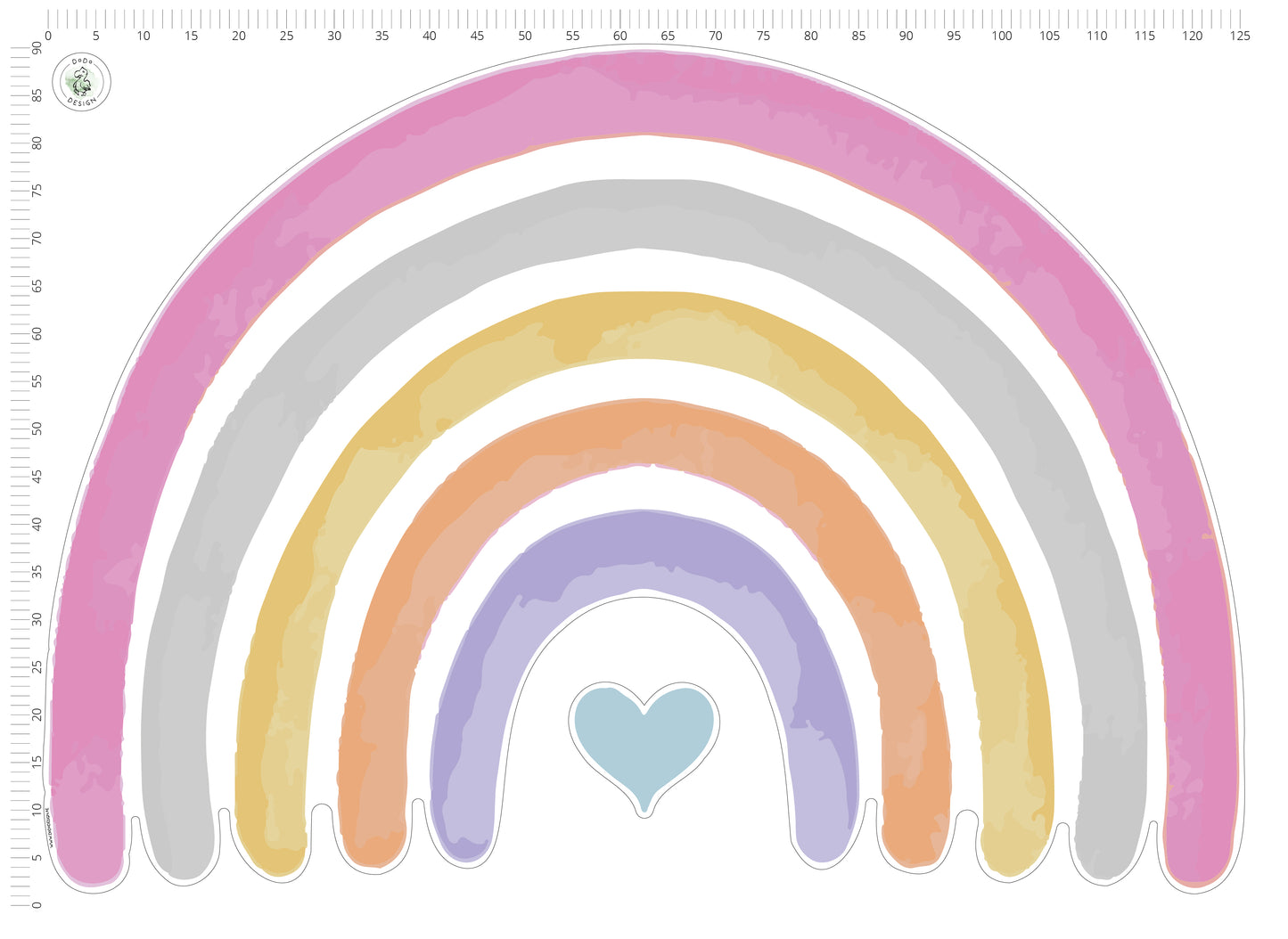 Over the Rainbow Wall Sticker