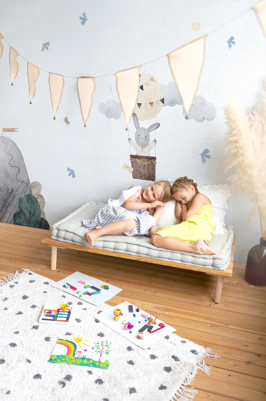 Bunny Balloon Wall Sticker
