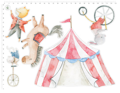 Joyful Circus Wall Sticker