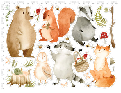 Forest Animals Wall Sticker