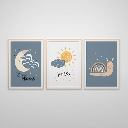 Boho Dots Poster