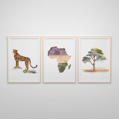 Wild Savannah Poster