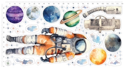 Space Adventure Wall Sticker