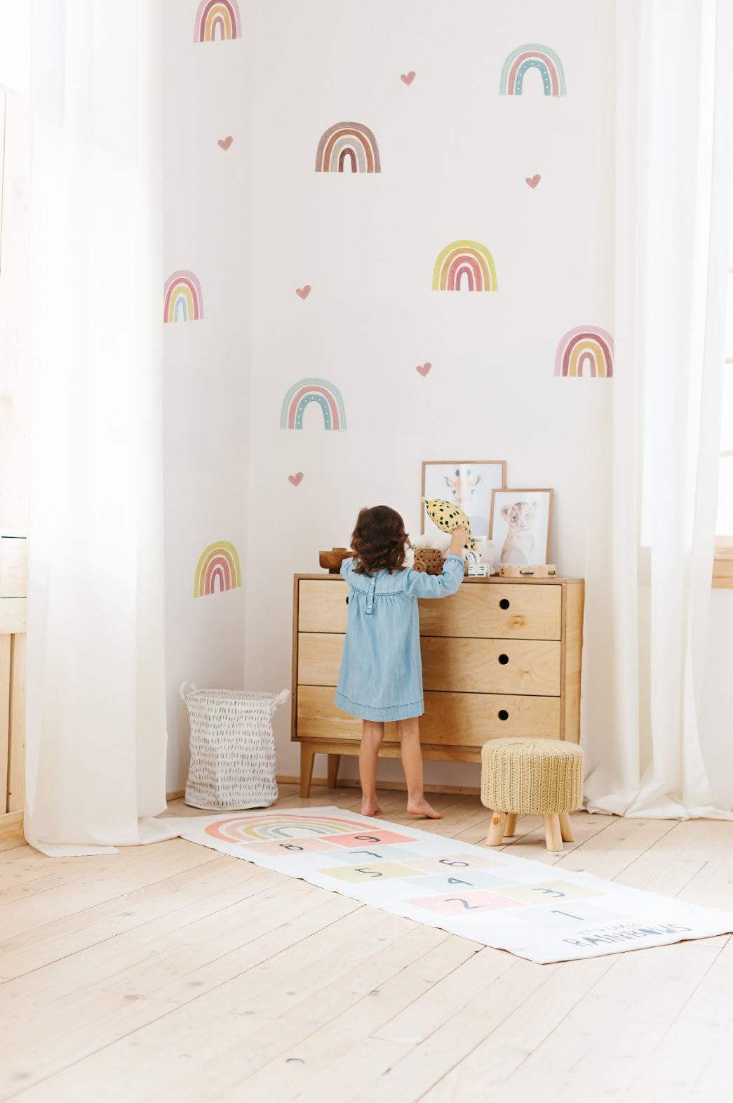 Colorful Rainbows Wall Sticker