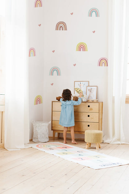 Colorful Rainbows Wall Sticker